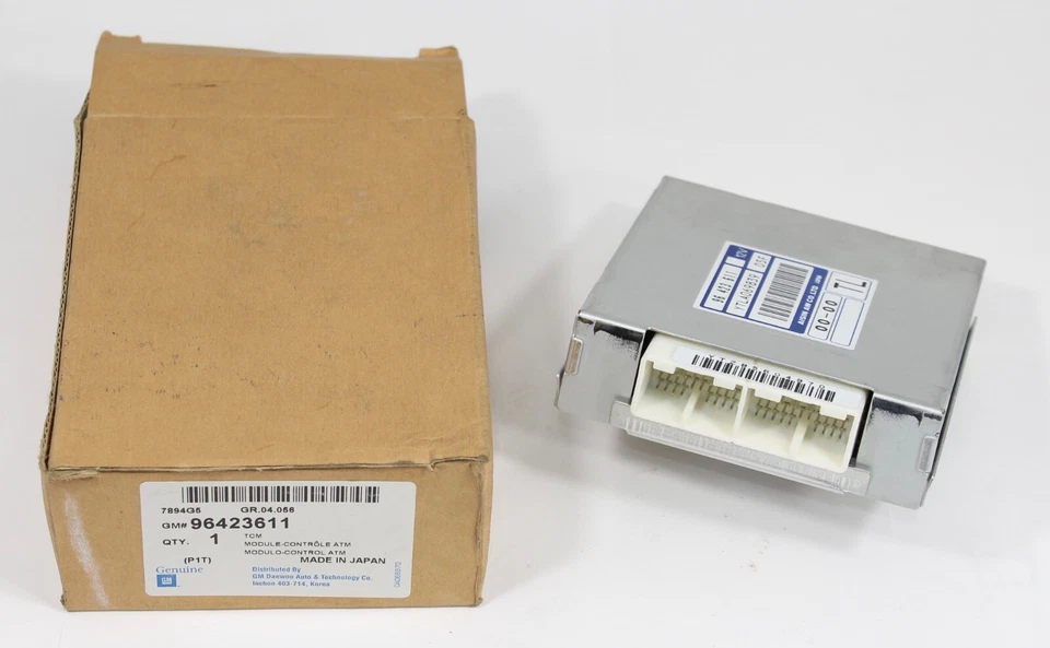 Módulo de control de transmisión ~ 2005 2006 2007 2008 Chevy Pontiac ~ OEM # 96423611 Foto 3 de 3