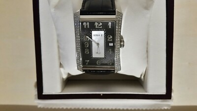 Sonia Bitton 1.41ct diamond watch with diamond buckle 