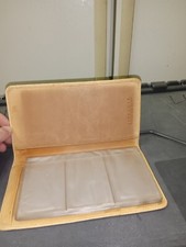 Levenger Wallet Business Card Portfolio Holder Clutch Case Fine Leather Passport