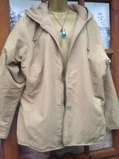 Vintage Brown Etam Jacket 18, Lighty Padded, Fleeced Warm, Pockets, Hooded. Vgc