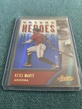 2021 Ketel Marte Absolute Baseball “UNSUNG HEROES” Spectrum Blue /149