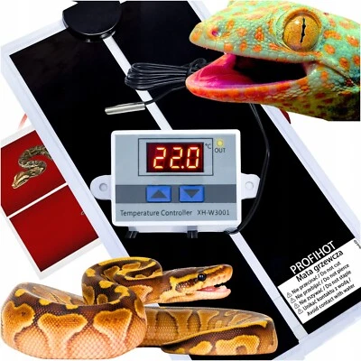 PROFIHOT HEIZMATTE MIT THERMOSTAT Pflanzen Terrarium Sämling Pet REPTILE 230V 5W - 45W ⭐⭐