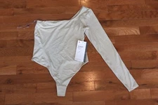 BNWT Lululemon Wundermost Ultra-Soft Nulu Long-Sleeve One-Shoulder Bodysuit $88!