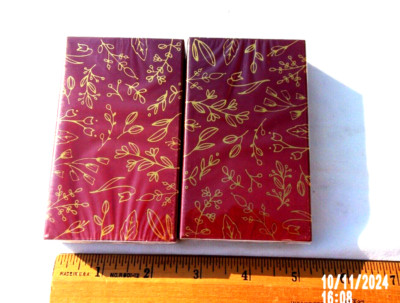 Lot of 2X Large 4'' Matches Decorative Candle/ Fireplace Wooden Matchboxes