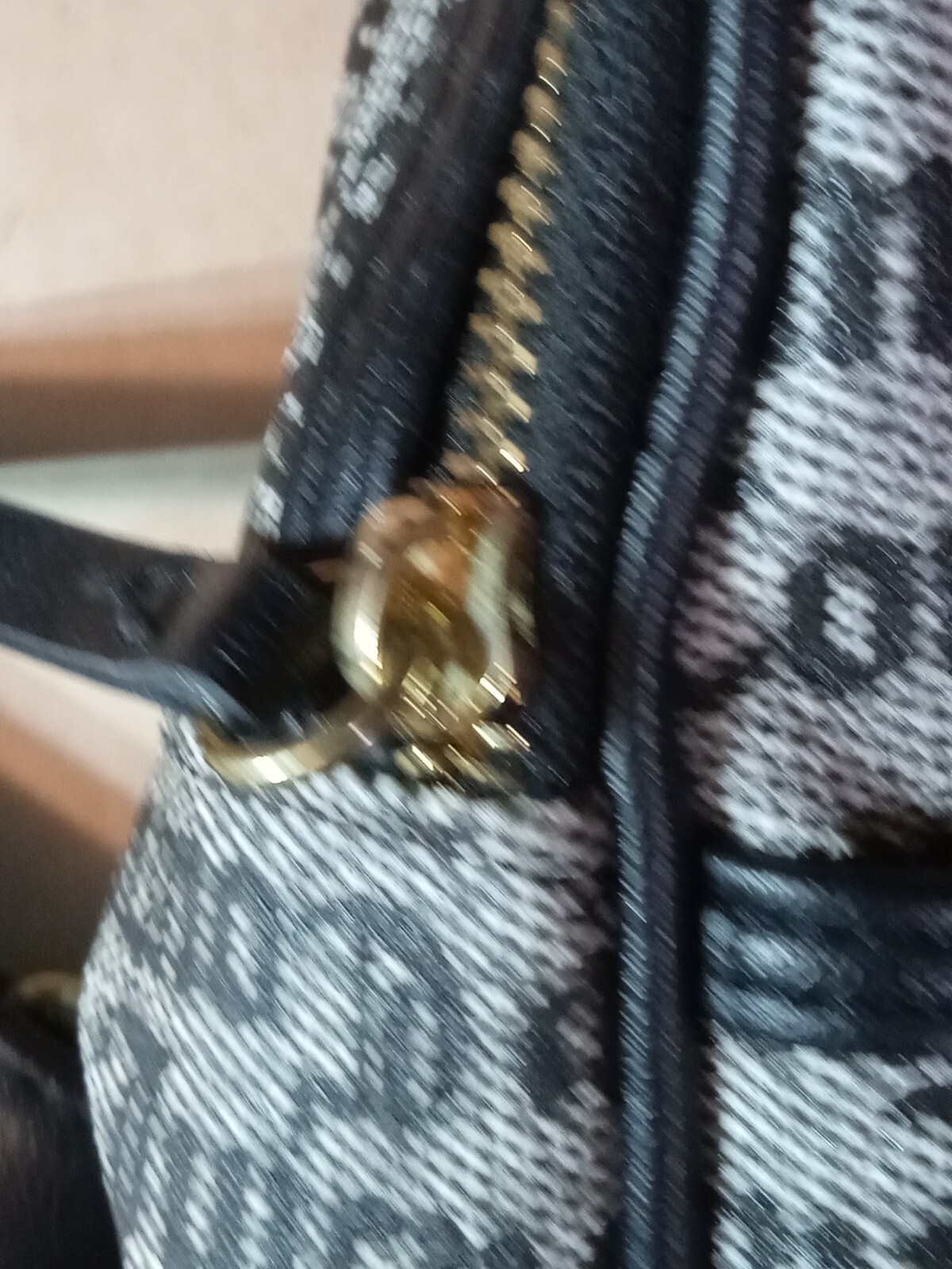 Juicy Couture Monogram Logo Pattern Backpack Purs… - image 3