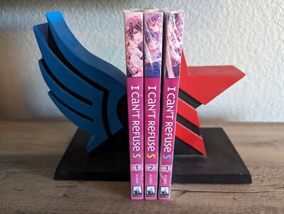 I Can't Refuse S Vol 1-3 English Manga Set - New Ai Hibiki Drama Romance