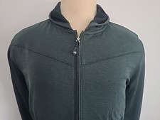 PETER MILLAR CROWN SPORT BLSM MF23EK46 Men  s Full Zip Pockets HOODIE Sz M