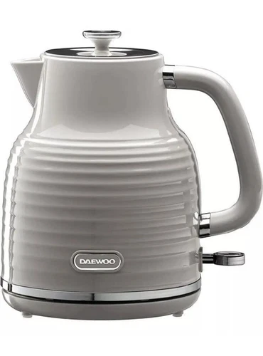 Daewoo - Jug Kettle - Sienna Collection - 1.7L - Grey - SDA2482GE