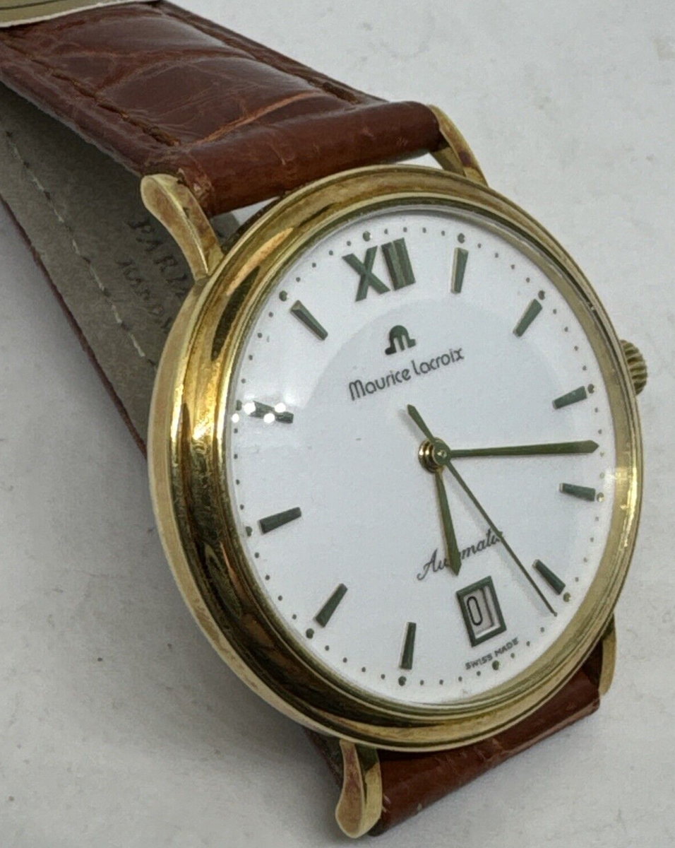 Maurice Lacroix Gold 18kt mm36 Automatic Swiss Made