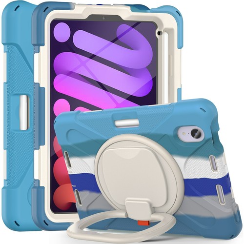 For iPad Mini 6 mini4/5 Air4 10.9 Case Shockproof Heavy Duty Stand Case Cover - Picture 8 of 75