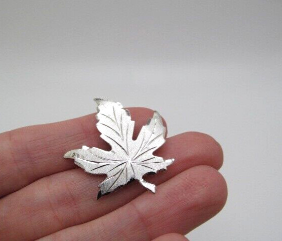 Solid 925 Sterling Silver Brushed & Shining Silve… - image 1