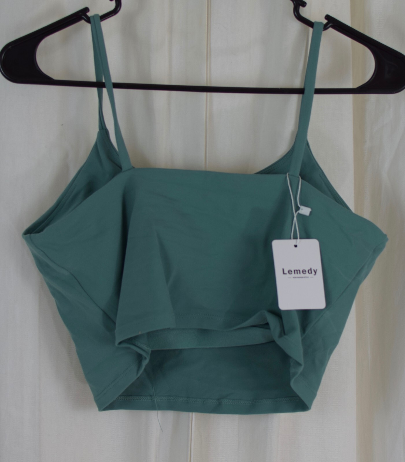 Lemedy Women Padded Sports Bra Tank Top Green Size XL eBay