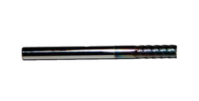 1/4'' 6 FLT Carbide VH  High Perf. CNC Milling End Mill-Upto 65HRc Hardened Steel
