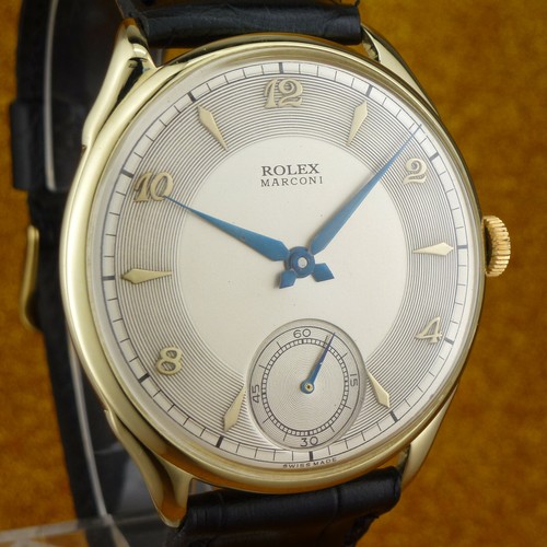 Oversized Vintage Rolex-Marconi - 40mmØ 