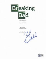 BOB ODENKIRK SIGNED AUTOGRAPH BREAKING BAD FULL SCRIPT BECKETT BAS COA