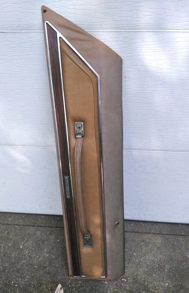 1974 Buick Electra 225 Limited Coupe Passenger Door Upper Trim Pad Panel   VGC - Image 3 of 4