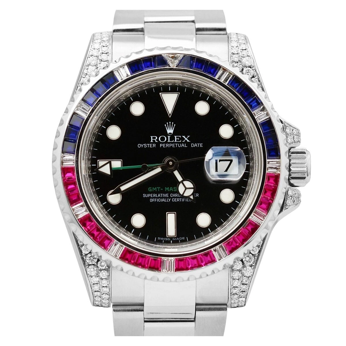 Rolex gmt master 2025 ii ruby sapphire