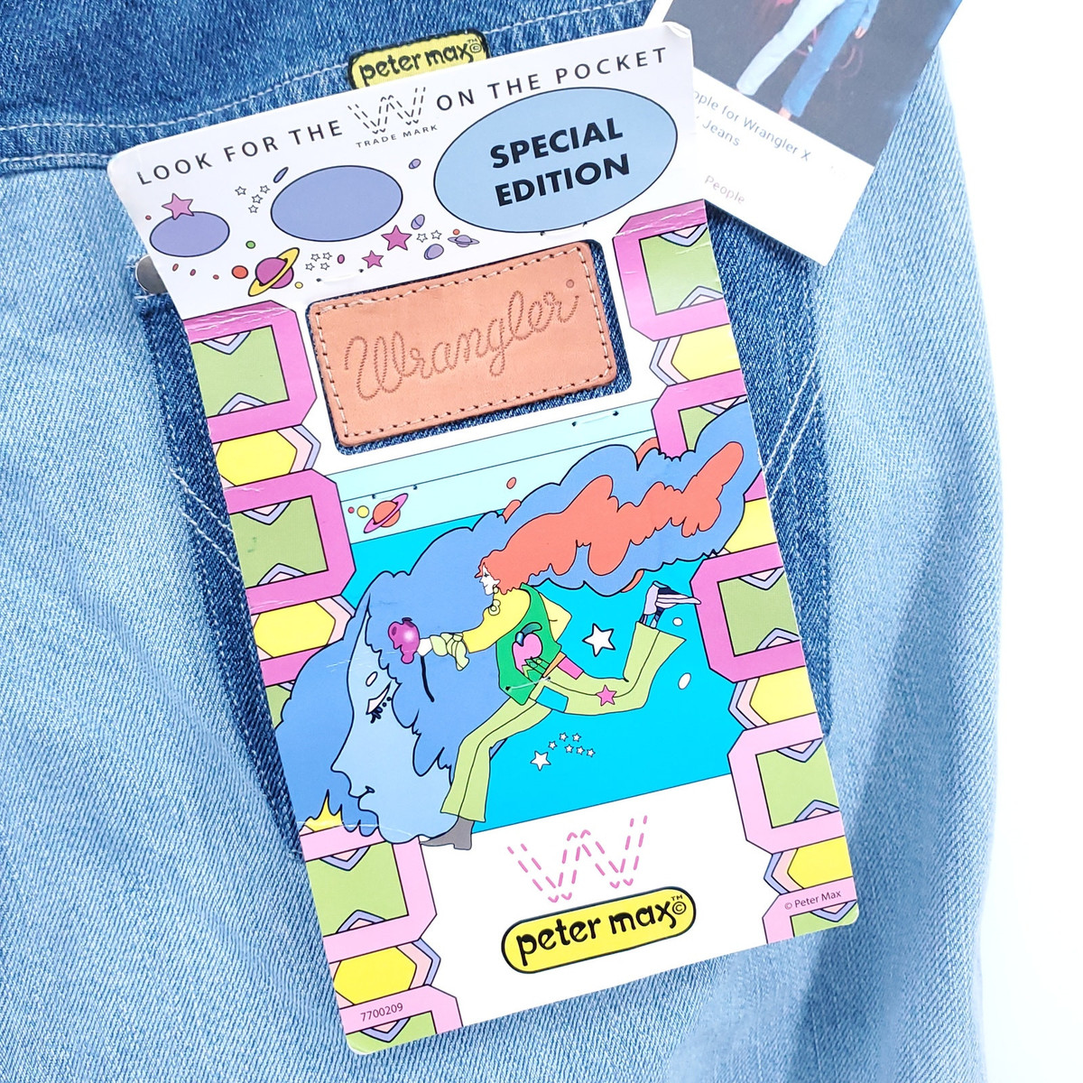 Wrangler Peter Max Special Edition Streetwear Color Block Wrangler Peter Max Special Edition Streetwear Color Block