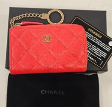 CHANEL Classic Zipped Key Holder Wallet