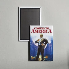 Coming to America Mini Movie Poster Fridge Locker Magnet