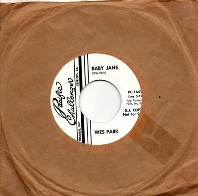 Wes Park:Baby Jane/Standin' so close:US Pacific Chancellor:DJ