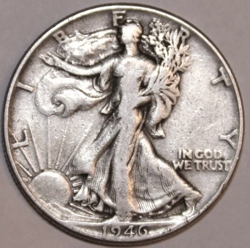 1946-P Walking Liberty Half Dollar - Very Fine - #1212EC