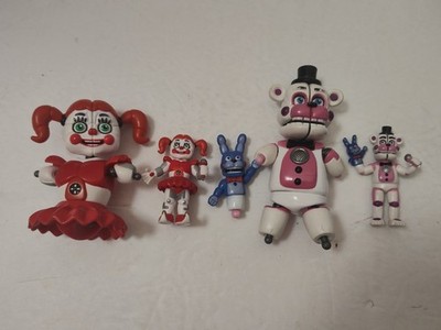 Funtime Five Nights at Freddy's 2017- 2 are Incomplete FNAF  Lot Of 5 
