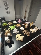Ganz Webkinz Lot of 20 Plush Stuffed Animals Used No Codes Great Condition
