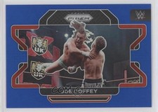 2022 Panini Prizm WWE Blue Prizm 162/199 Joe Coffey #35 7s2