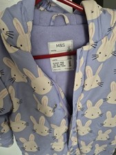 M&S Baby Snowsuit, Bunny Design 12-18 months