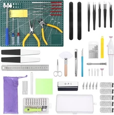 101PCS Gundam Model Tools Kit, Hobby Building Kit for Small to Medium 