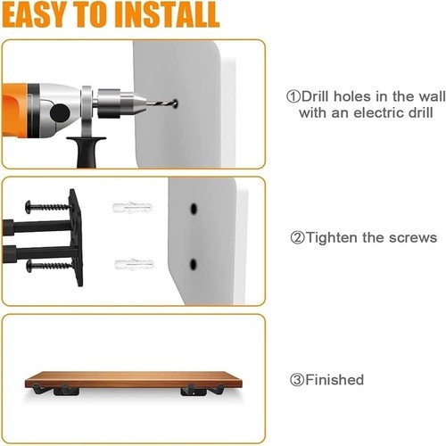 Heavy Duty Garage Hooks Non Slip Rubber Coated Tool Organizer Wall Mount New - Picture 7 of 34