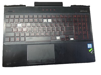 For HP Omen 15-DC L55704-061 L33165-061 QWERTZ Palmrest, Tastatur,Tackpad