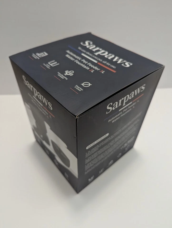 Sarpaws Alimentador Automático para Mascotas y Fuente de Agua - Nuevo en Caja Foto 4 de 4