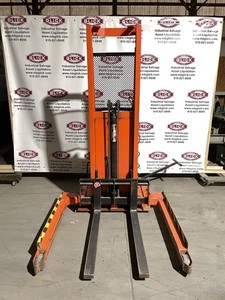 Presto PSA262 Electric Straddle Pallet Stacker/Walkie Forklift 2000lbs 12V