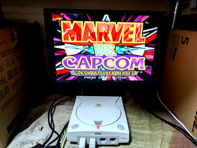 SEGA Dreamcast Console 2 Controller Marvel vs Capcom Japan