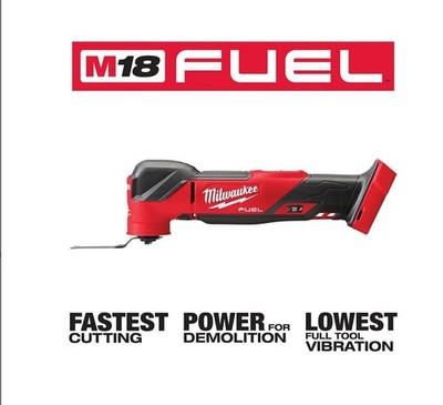 Milwaukee 2836-20 M18 FUEL 18V Li-Ion Cordless Brushless Oscillating Multi-Tool