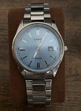 Casio Enticer MTP-1302D Blue Dial. No box or papers.