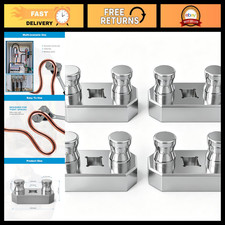 4-Pack Cable Bending Tool Set, 1/2" Ratchet Connector for Easy Wire Management