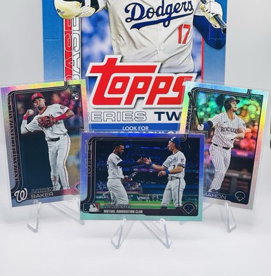 2025 Topps Series 2 SILVER RAINBOW FOIL #551-700 - YOU PICK! 🔥 | eBay