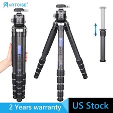 76'' Heavy Duty Tripod Compact Carbon Fiber Tripod W/ 52mm Low Profile Ball Head
