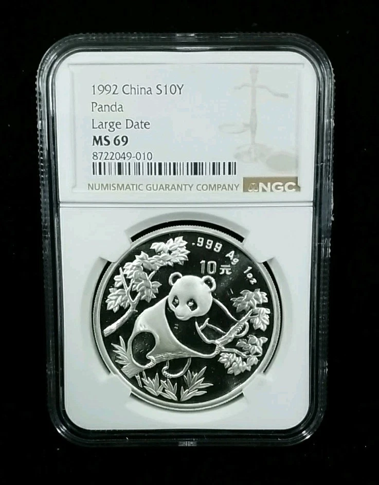 MS 69 Chinese Panda Silver Bullion Coins for sale | eBay