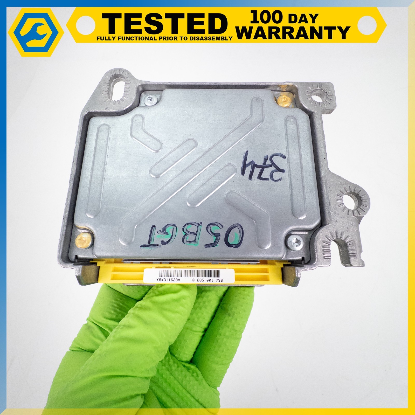03-13 BENTLEY CONTINENTAL GT RESTRAINT DIAGNOSTIC CRASH MODULE UNIT OEM