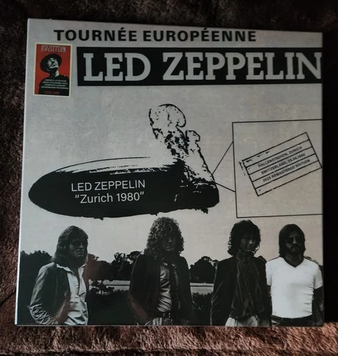 LED ZEPPELIN LIVE 1980 3LP COLOR VINYL!!