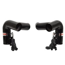 Corsa Boat Exhaust Diverters 62368 Crownline Stainless Set Of 2