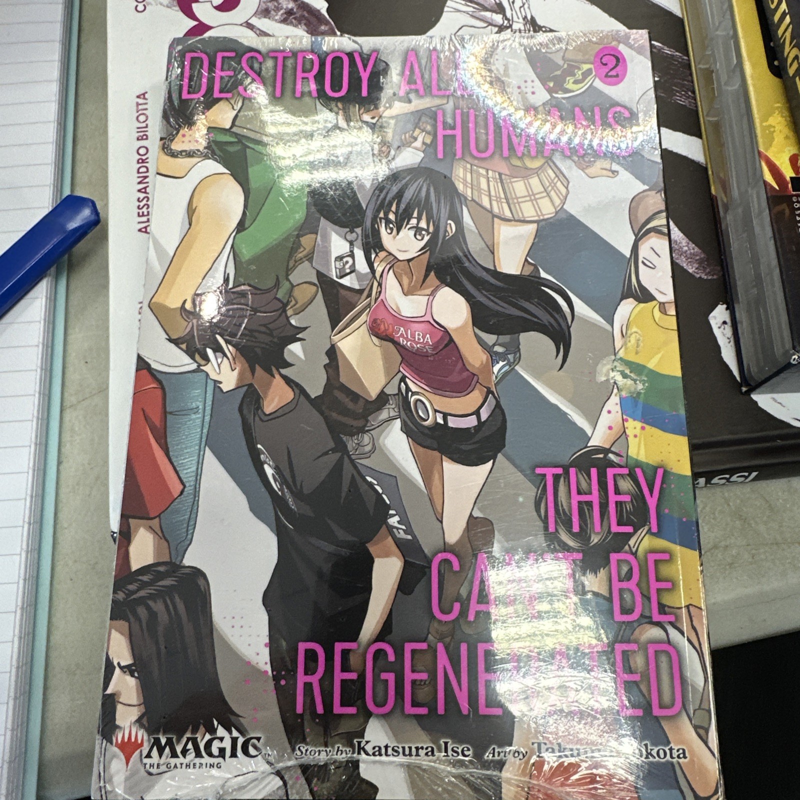 Destroy All Humans. They Can't Be Regenerated. A Magic The Gathering Manga Vo...