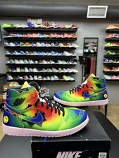 Jordan 1 Retro OG High x J Balvin Tie Dye for Sale - Authenticity