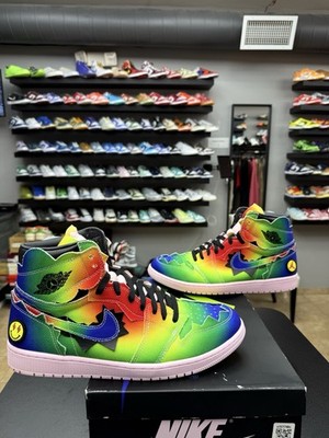 DC3481-900 Air Jordan 1 Retro OG High J. Balvin Mens Size 13 WORN ONCE   