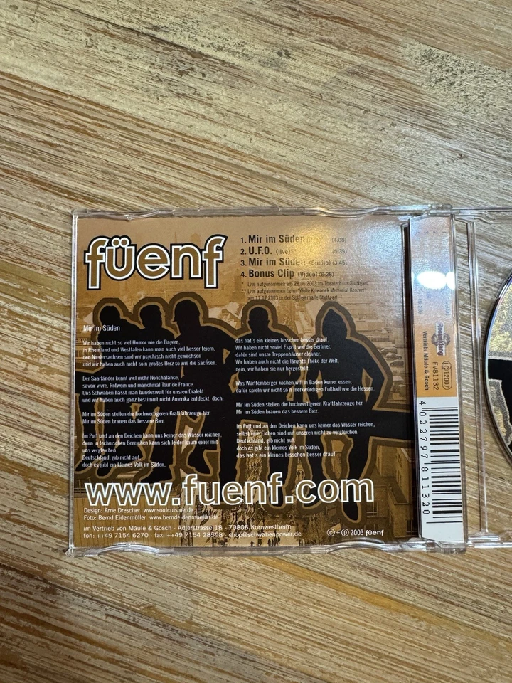 Mir im Süden von Füenf | CD | Zustand sehr gut - Bild 2 von 3