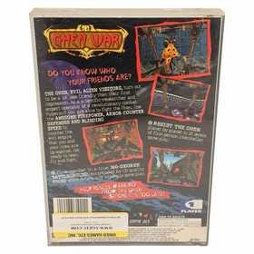 Ghen War (Sega Saturn, 1995) Authentic CIB Complete w/ Manual + Reg Card Tested